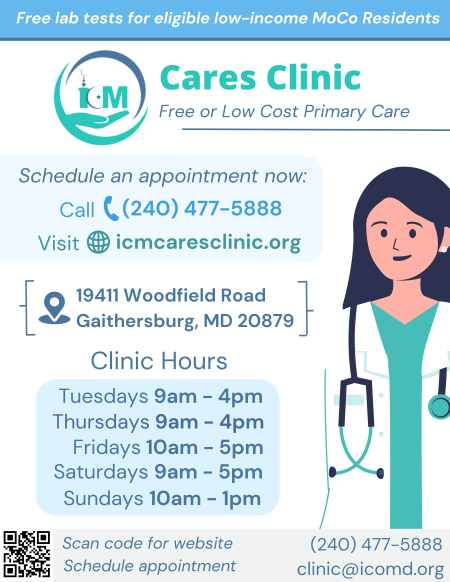 ICMCares Clinic Is Open Now!